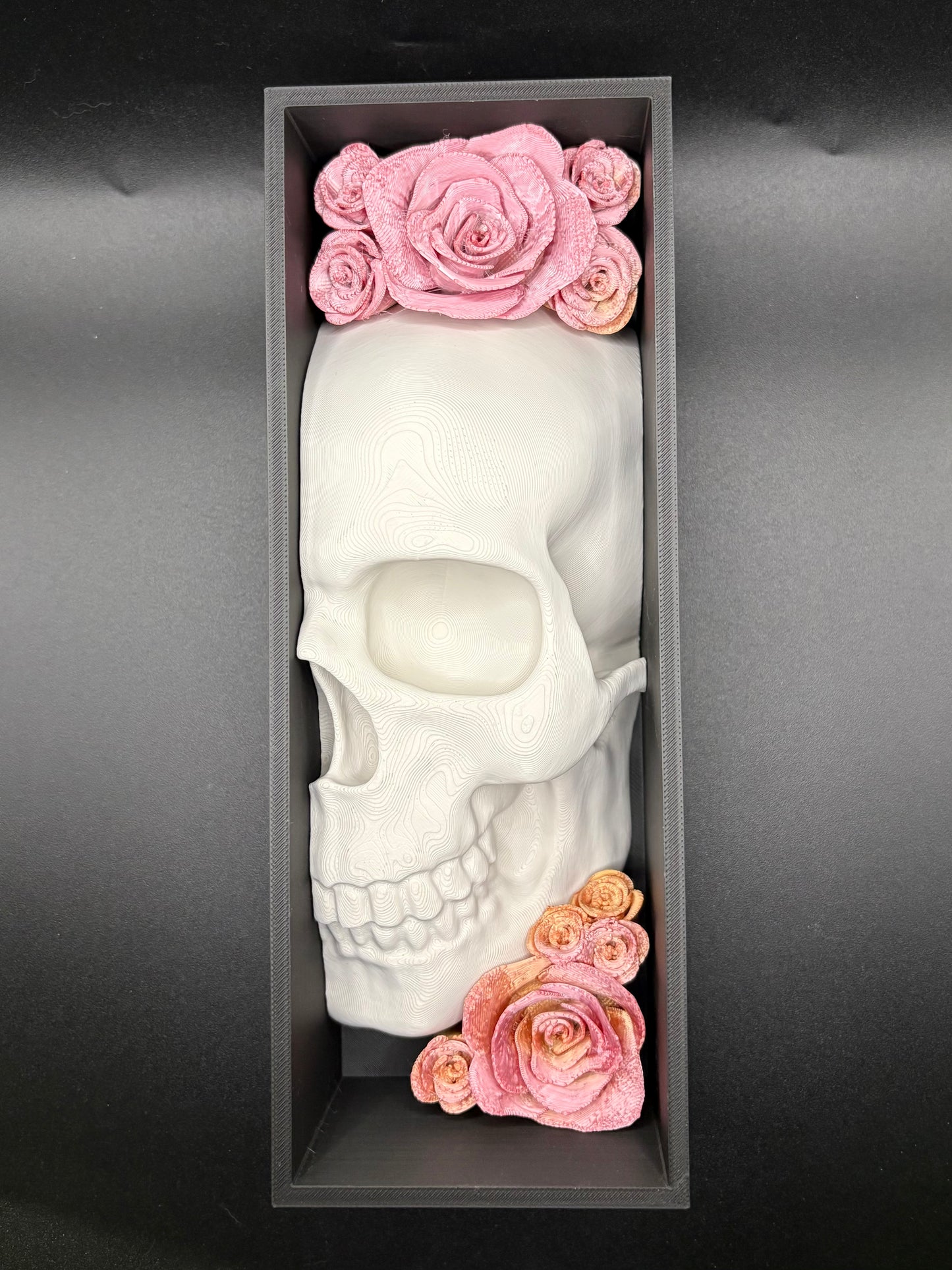 Skull & Roses Book Nook