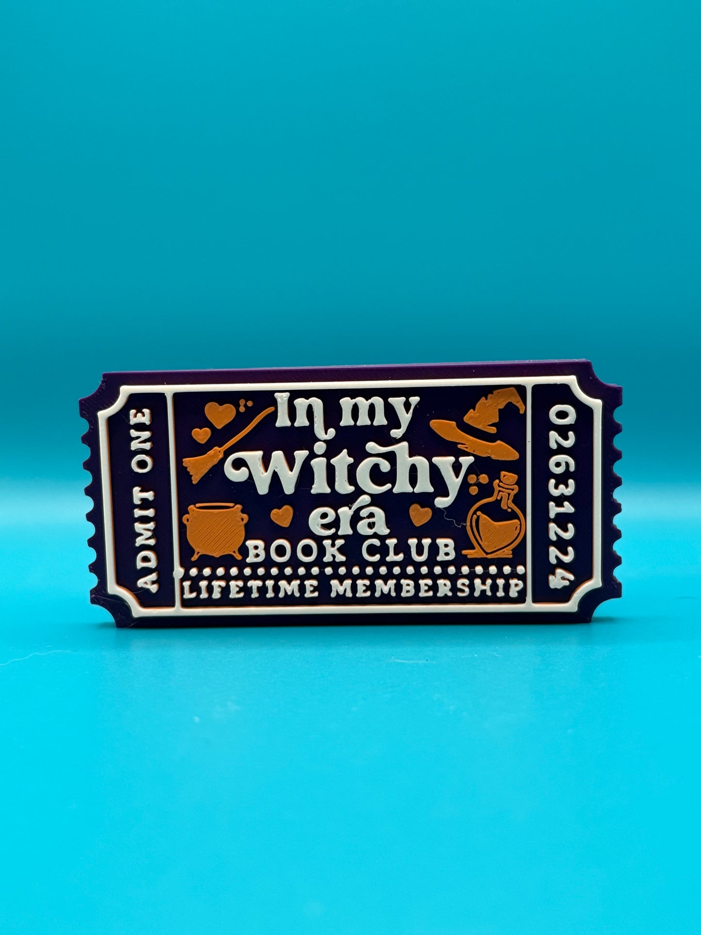 Book Club Lifetime Membership Ticket