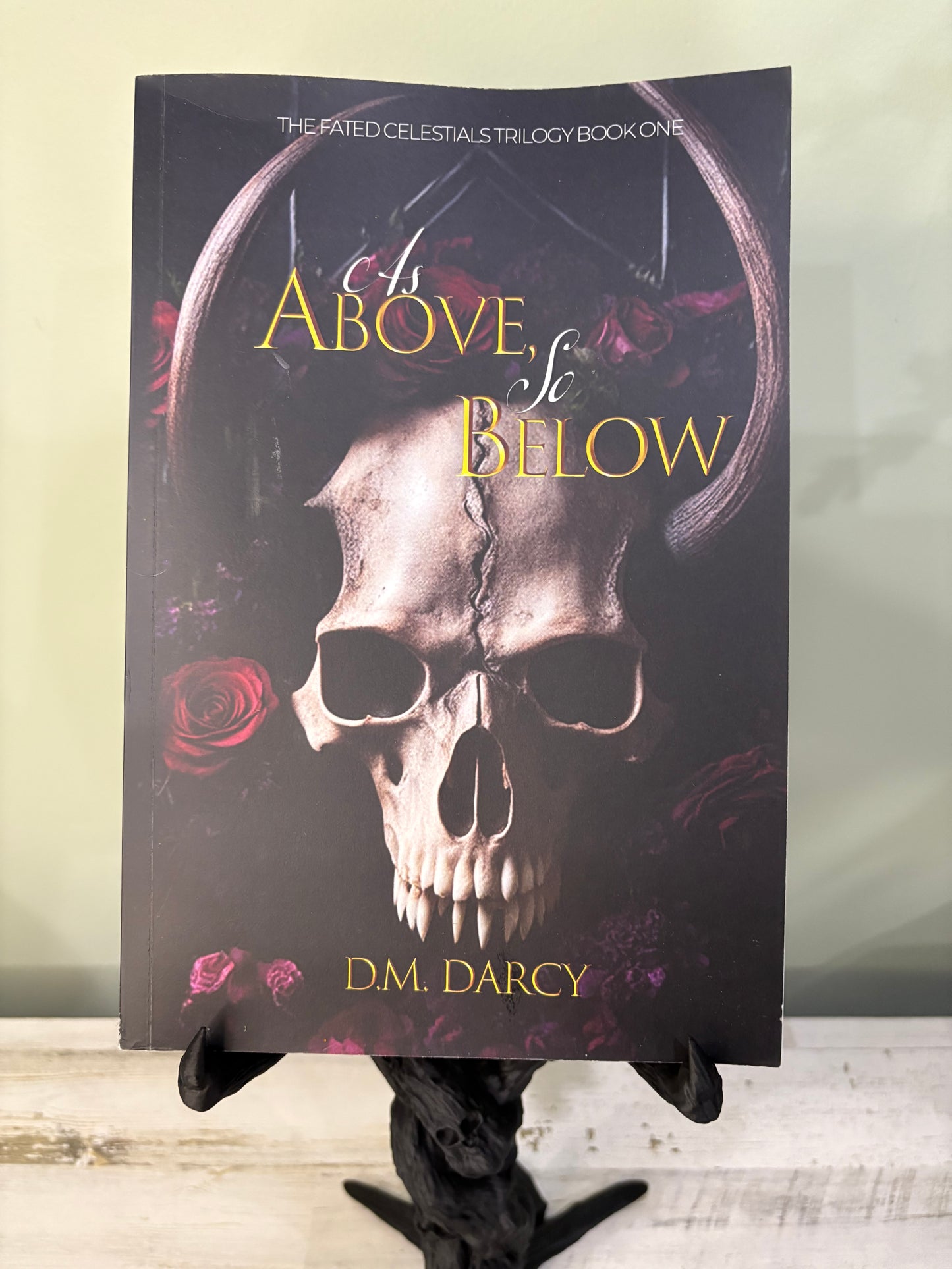 Signed D.M. Darcy "As Above, So Below" book bundle