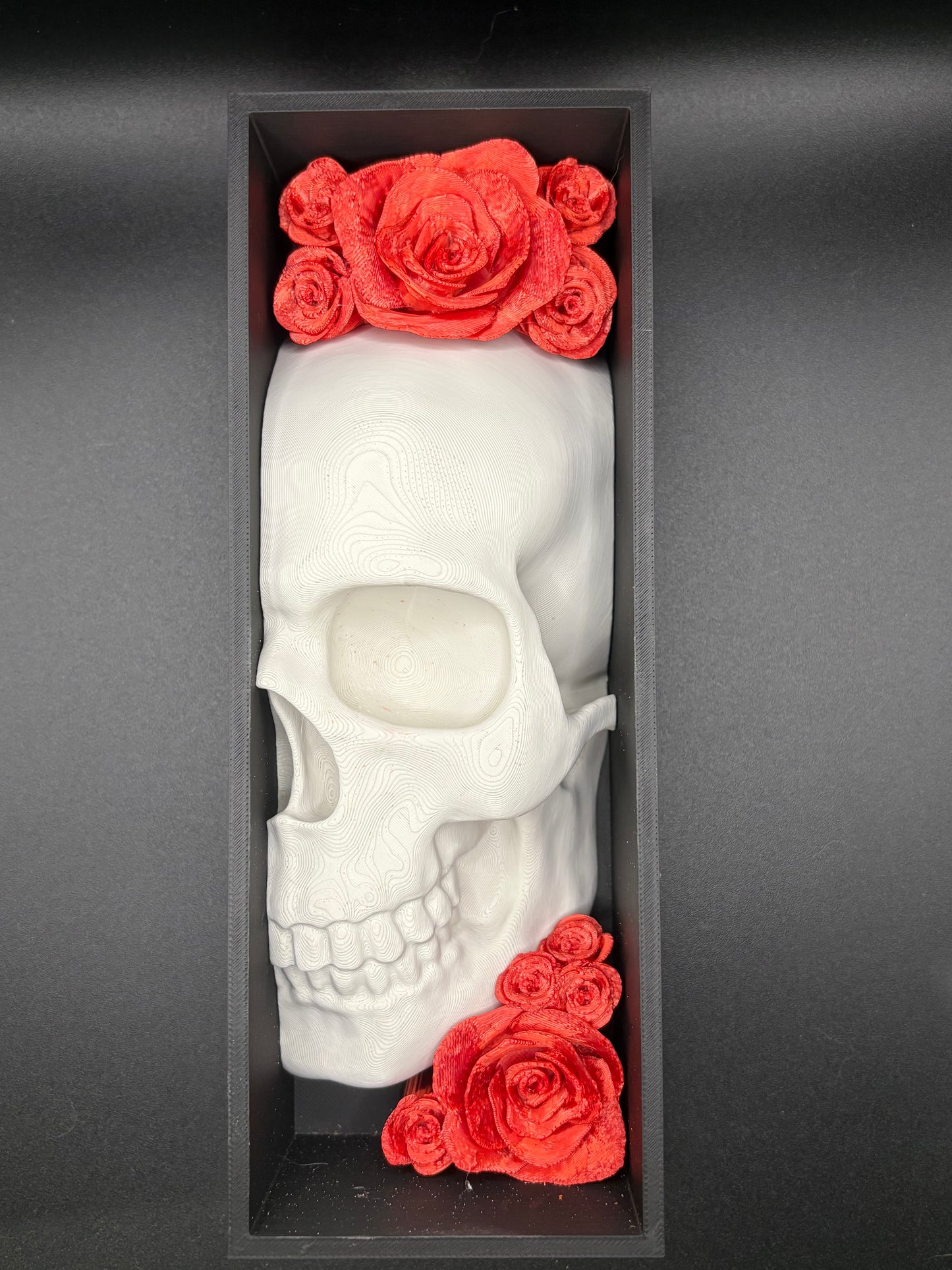 Skull & Roses Book Nook