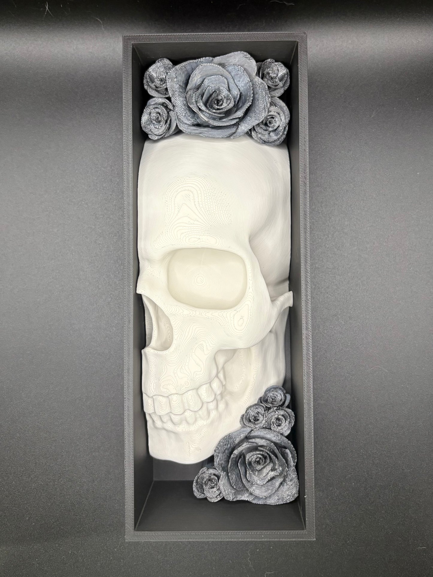 Skull & Roses Book Nook