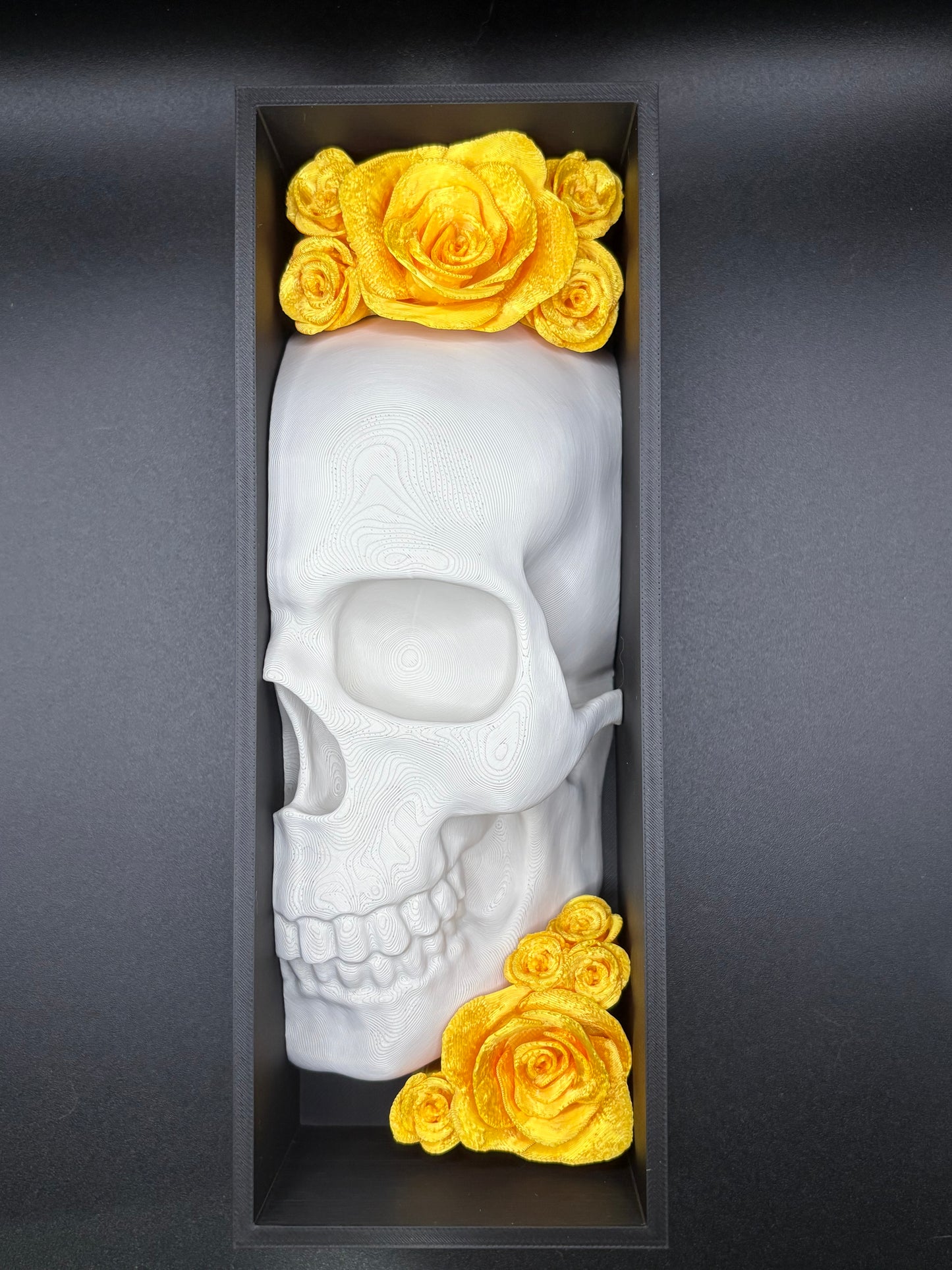 Skull & Roses Book Nook