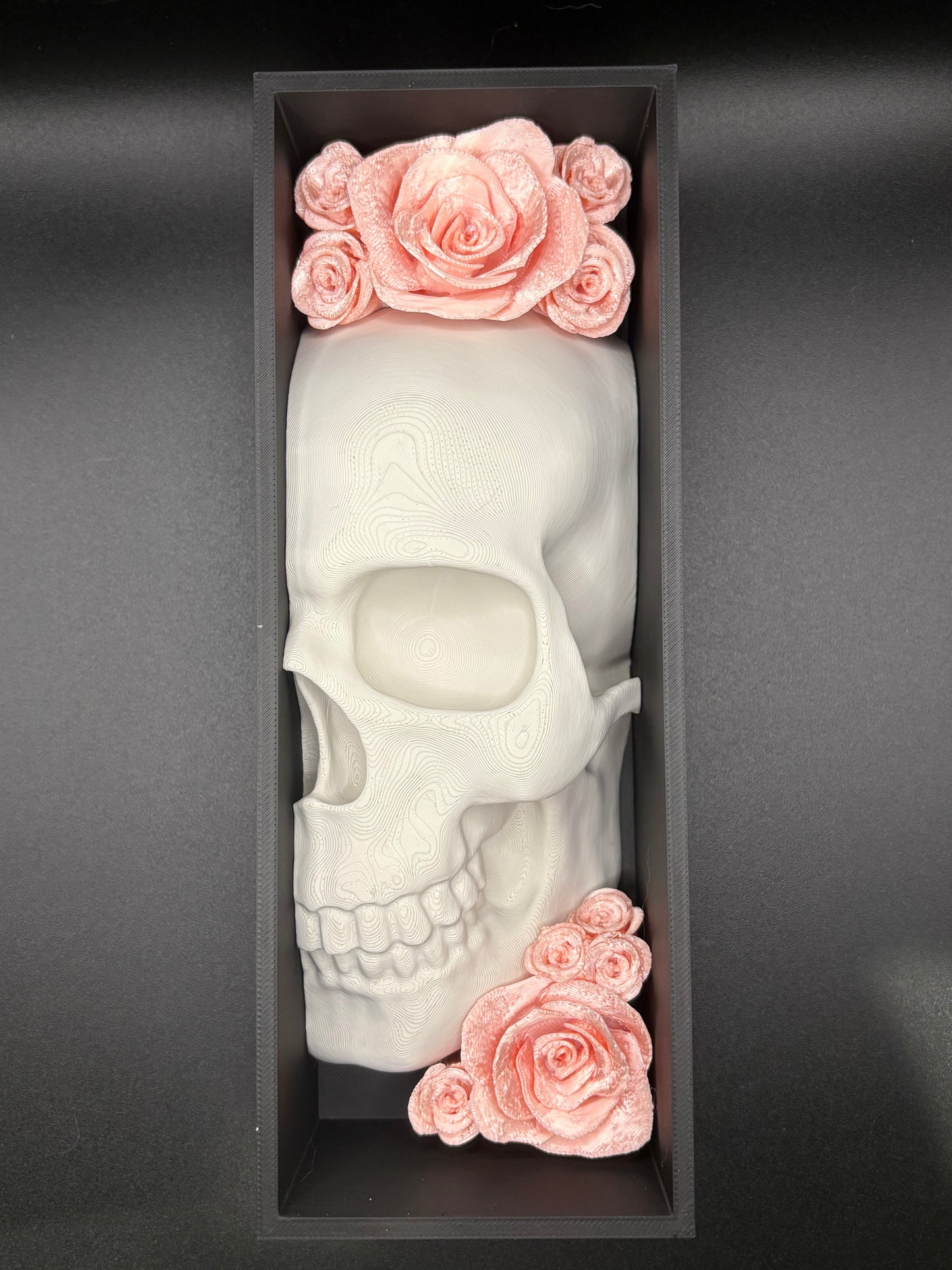 Skull & Roses Book Nook