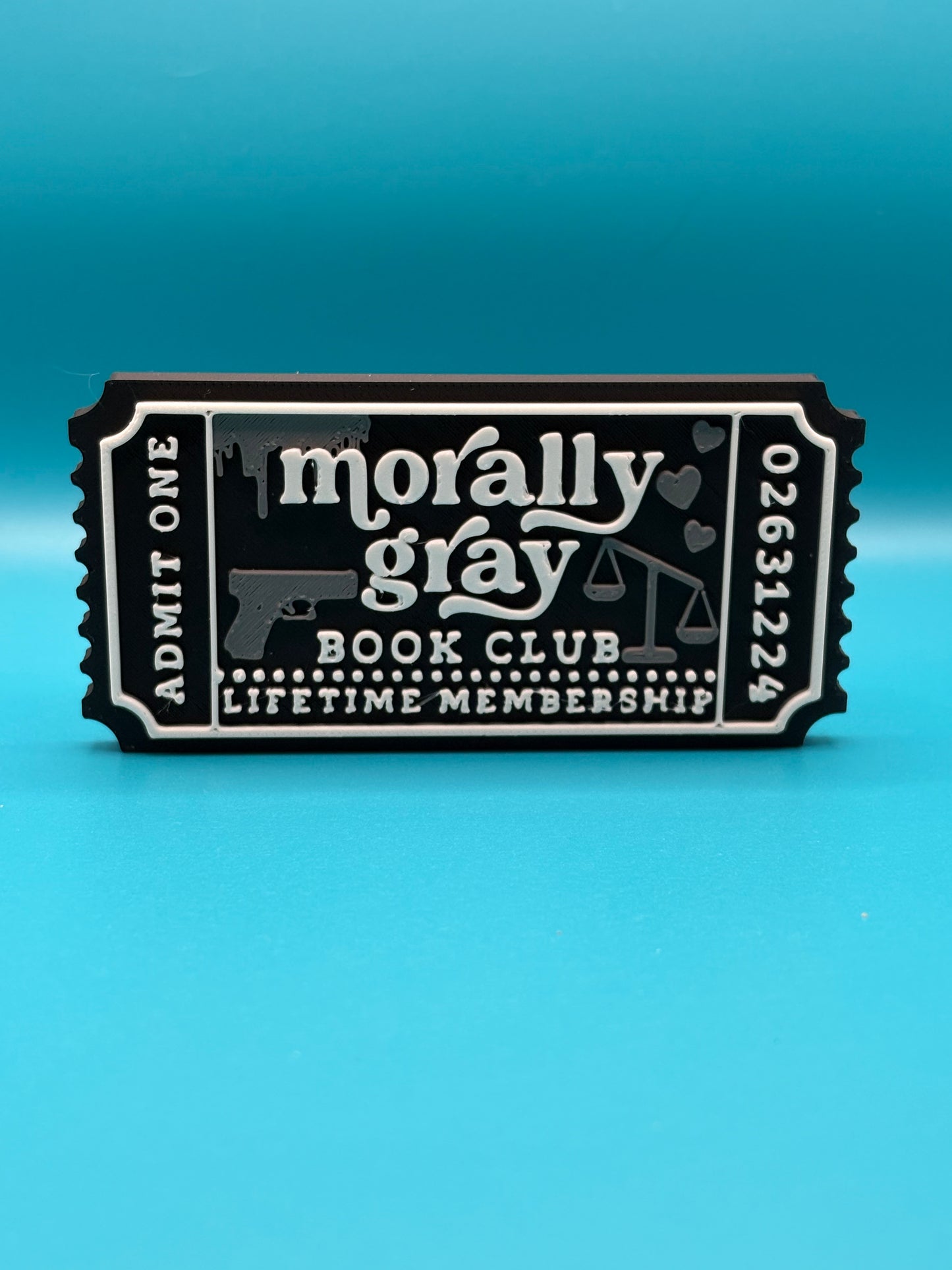 Book Club Lifetime Membership Ticket